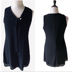 Heart and Soul Black A Line Cocktail Dress SZ S